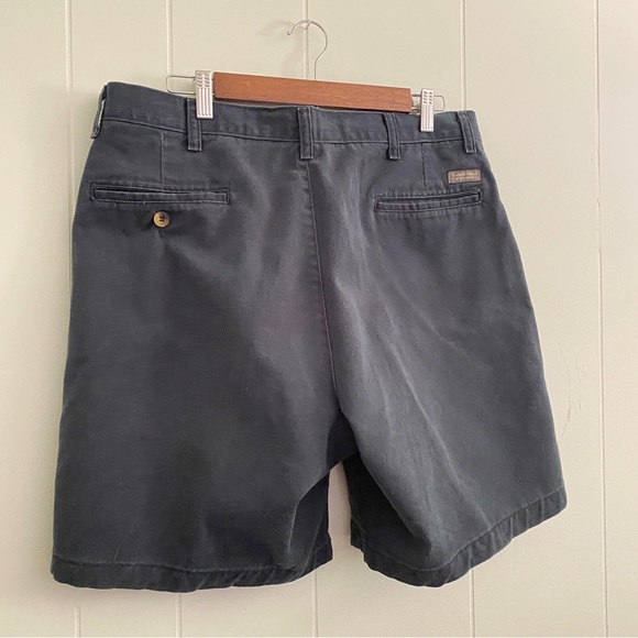 Timber Creek by Wrangler Men’s Navy Front Pleated Shorts. Size 36 - Picture 2 of 10